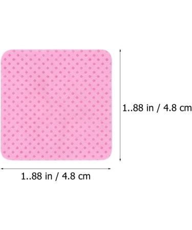 Minkissy 800 Pcs Glue Wipes - Lash Glue Cleaning Pads & Nail Polish Remover | Non-Woven 4.8x4.8cm | Pink - Buy Online on GoSupps.com