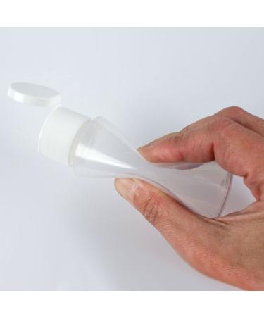 Chica and Jo 2oz Clear Plastic Squeeze Bottles - Set of 6, BPA-free, TSA Travel Size - Flip Cap, Empty Containers - Buy Online on GoSupps.com