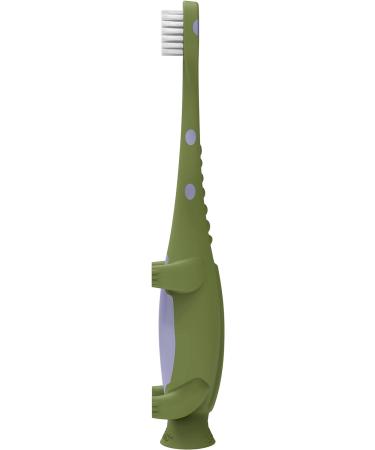 Dr. Brown s Dinosaur Toddler Toothbrush Green 1 Pack Green Dinosaur - Buy Online on GoSupps.com