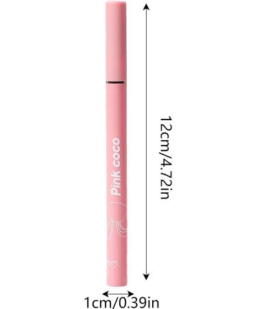 Pencil Eyeliner 0.6ml Colored Waterproof Eyeliner Smudge- Long-Wearing Formula Eyeliner Liquid Liner Smooth and Precise Lines Fine Tip Liquid Eyeliner for Beginner and Professional Makeup 1 count (Pack of 1) - Buy Online on GoSupps.com