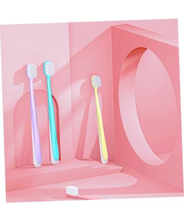 Minkissy 4-Piece Soft Bristle Toothbrush Set | Travel-Friendly Adult Toothbrushes for Superior Oral Cleanliness - Buy Online on GoSupps.com