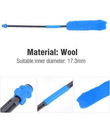 Dauerhaft 0.7in Paintball Barrel Swab Squeegee Cleaner - Blue | Fast & Easy Paintball Gun Maintenance Tool - Buy Online on GoSupps.com
