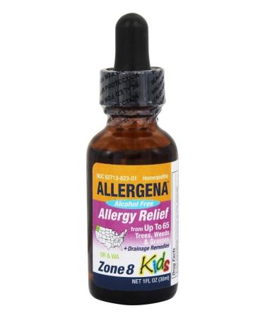 Allergena - Allergy Relief Drops Zone 8 for Kids - 1 oz.