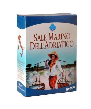 Sale Marino dell'Adriatico, Grosso Sea Salt from the Adriatic Sea, 1 kg