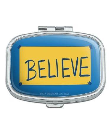 Ted Lasso Believe Rectangle Pill Case Trinket Gift Box