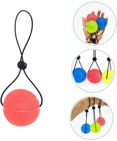 SESESFOUFU Hand Exercise Balls - TPE Stress Relief Trainer for Rehabilitation | Pink 20x5cm | International Shipping Available - Buy Online on GoSupps.com