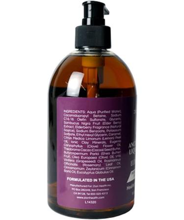 Buy Clay Liquid Soap Elderberry - Zion Health 16 fl oz | Nourishing Natural Eco-Friendly - Buy Online on GoSupps.com