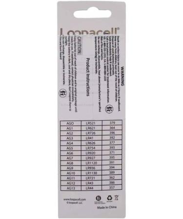 50 Pack 1.55V Watch Battery - High Performance 392 SR41W - International Shipping Available - Buy Online on GoSupps.com