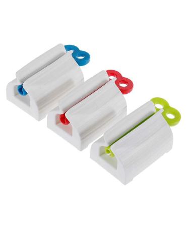 RAYNAG 3 Pack Multi Purpose Tube Squeezer Dispenser Bathroom Toothpaste Holder,Hair Color Dye/Cosmetic/Oil Paint Squeezer