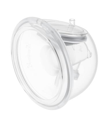 Momcozy Full Set Collector Cup for Momcozy S9 Pro/S12 Pro NOT for S9/S12. Original S9 Pro/S12 Pro Breast Pump Replacement Accessories (180ml with Double-Sealed Flange 24mm) DL Overall
