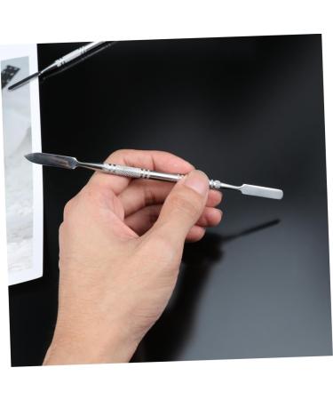 Buy 6 Pcs Micro Lab Spatula Set - Stainless Steel Makeup & Manicure Tools for Nail & Skin Care - Buy Online on GoSupps.com