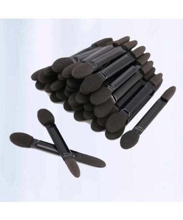 KALLORY Set De Maquillaje Women Makeup Set 50pcs Brush Sponge Double- Headed Practical Lightweight Eyeshadow Brush Eyeshadow Makeup Brush for Travel Black Black Eyeshadow Sponge Applicator 100pcs Black - Buy Online on GoSupps.com