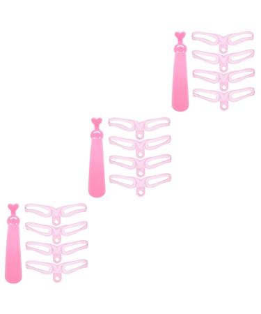 Ipetboom 3 Sets Eyebrow Stencil Kit Eyebrow Tool Eyebrow Stencils Template Eyebrow Trimming Makeup Tools