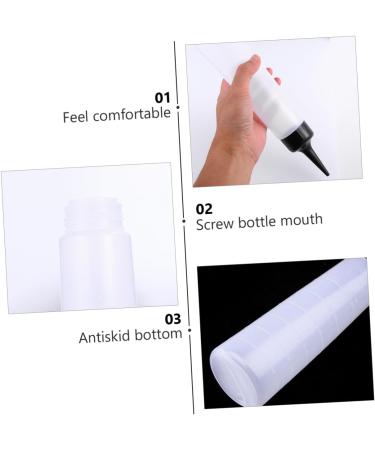 UKCOCO 4 pi ces Bouteilles Rechargeables pour Teinture Cheveux Flacons Shampooing pour Salon Faciles Presser S et Application Pr cise et Durable - Buy Online on GoSupps.com