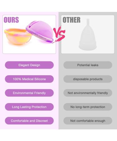 Pllype Reusable Menstrual Disc Set - 100% Medical Silicone Tampon Alternative for Active Women | Includes 1 Menstrual Cup & 1 Period Disc - Buy Online on GoSupps.com