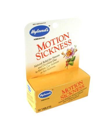 Hyland Motion Sickness 50 Count (Pack of 2)