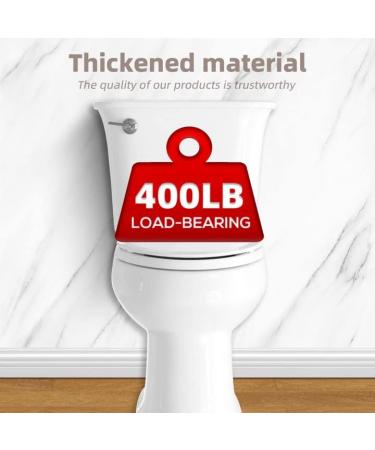 Elongated Toilet Seat  Quick-Release Hinges  Slow Close  Heavy Duty  Never Loosen  Aviation Material  White(18.5) White Elongated - Buy Online on GoSupps.com
