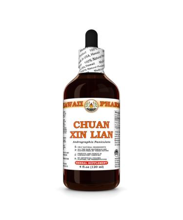 Chuan Xin Lian (Andrographis Paniculata) Dry Herb Tincture, Made in Hawaii, All Natural, Vegan, Pure Liquid Extract - 4 fl.oz 4 Fl Oz (Pack of 1)