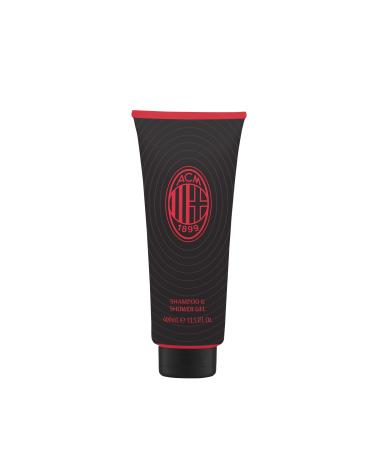 DIAMOND INTERNATIONAL MILAN | Men's Shampoo & Shower Gel with a woody and spicy fragrance elegant Rossonero packaging made in Italy 400 ml