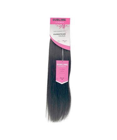 Sublime hair extension (18" No 1B) - 100 gr.