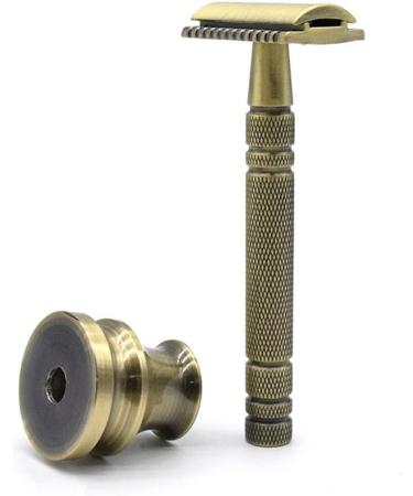 Desikixudy Luxurious Adjustable Butterfly Razor for Men - Classic Safety Razor with Base for Perfect Shaving Experience - Buy Online on GoSupps.com