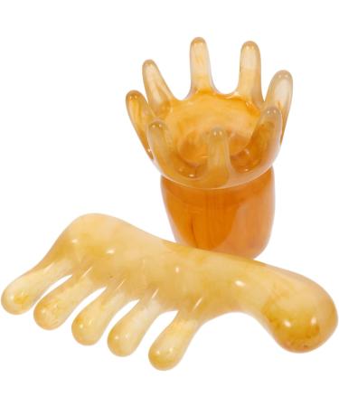 FOMIYES 10 STK Massage Comb - Resin Scalp Massager & Gua Sha Tool for Hair Care & Relaxation - International Shipping Available - Buy Online on GoSupps.com