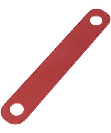 UxicRuya Wide Thick PU Leather Shoulder Strap Pad Bag Strap Pad for Schoolbags Red - Buy Online on GoSupps.com