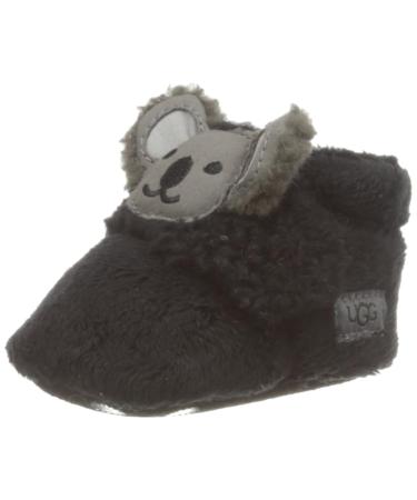 UGG Unisex Baby Bixbee Koala Stuffie Boot 0.5 UK Child Black