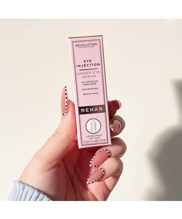 Makeup Revolution Rehab Under Eye Injection Serum 4.6ml - Smoothing & Plumping - Buy Online on GoSupps.com