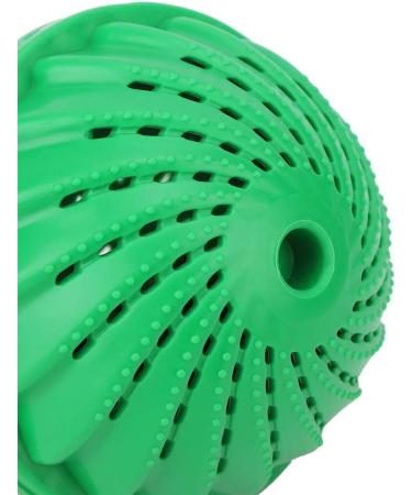 Laundry Balls 1Pcs Premium Washing Ball Super Soft Shell Doesn't Hurt Clothes Advanced Ceramic Balls Washing Cycle Laundry Balls All Natural Detergent(Green) - Buy Online on GoSupps.com