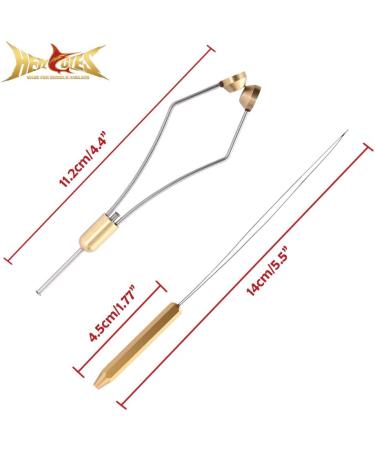 HERCULES Fly Tying Tools Kit with Bobbin Thread Holder, Wire Threader, Whip Finisher, Plier, Bodkin - Fly Fishing Accessories - Buy Online on GoSupps.com