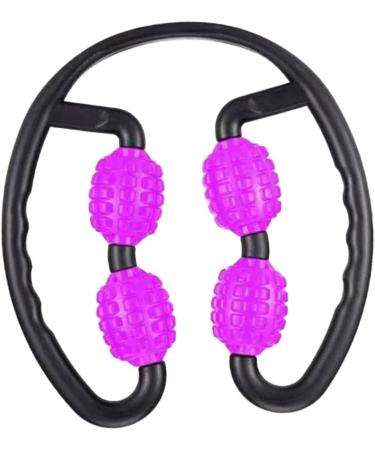 Healeeved 3-Piece 360 Depth Massage Roller Ring Muscle Relaxation & Back Massage Tools | Handheld Yoga Roller & Fitness Toner (25x23cm) - Buy Online on GoSupps.com