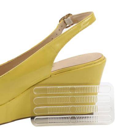 20 Pcs Clear Silicone Back Foot Stickers - Thin Adhesive Tape for Anti-Slip Protection - High Heel Liners for Women - Buy Online on GoSupps.com