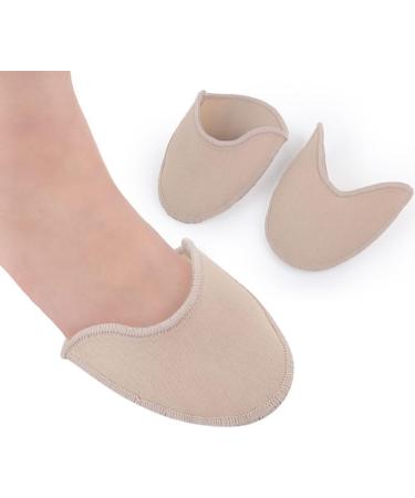 Buy Baluue Toe Pouches Pads - Soft Toe Caps for Pointe Shoes | Ballet Toe Protectors - Gel Toe Cover for Women & Girls - Beige 11.5X9.5cm - International Shipping - Buy Online on GoSupps.com