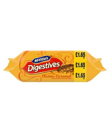 McVities Biscuits (McVities Caramel Digestives) 15 x 250g