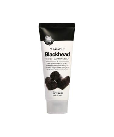 pure Mind Premium So Fresh Cleansing Foam - BLACKHEAD (100 ml) Made in Korea