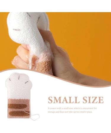 Lurrose Animal Bath Mitt Bath Cotton Cat Claw Bath Pouf Bath sponges for Shower Scrubber exfoliating loofah Sponge Bath Shower Mitt Dead Hydrophilic Polyurethane Toddler Bath Flower - Buy Online on GoSupps.com