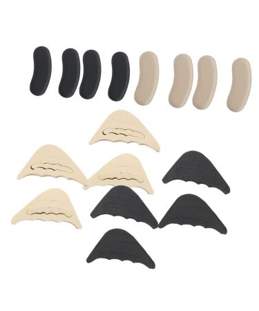 NOLITOY 12 Pairs Heel Shoe Grips Cushion Heel Pad Forefoot Insoles Heel Pads Shoe Inserts for Womens Shoe Insoles Womens Insoles Plantillas para De Mujer Heels Women's Shoes High Heel