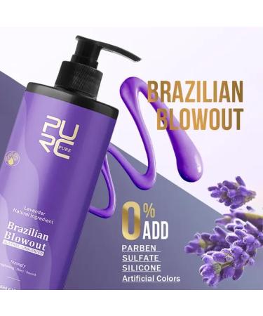 PURC PURE Keratin Hair Care Treatment Relaxer and Tamer - 1000ml | International Shipping Available for Healthy Smooth Hair - Buy Online on GoSupps.com