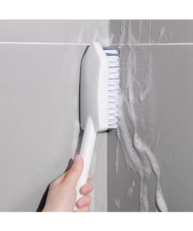 Glimpsesun 1 Pcs Floor Joint Brush Bathroom Floor Brush Bathroom Space Cleaning Brush Cleaning Floor Washing Wall White - Buy Online on GoSupps.com