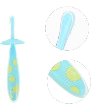 Gatuida 3-Piece Children's Toothbrush Set | Silicone Tooth Cleaners & Tongue Scraper | Non-Slip Gift Box for Kids | Safe & Food-Grade Quality - Buy Online on GoSupps.com