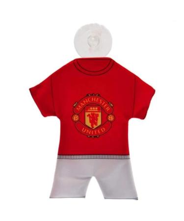 Manchester United FC Mini Kit Car Hanger - Red One Size