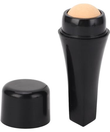 Volcanic Stone Roller Oil Absorbing Reusable Tightens Pores for Oily Skin Control Black with Portable Design - Buy Online on GoSupps.com