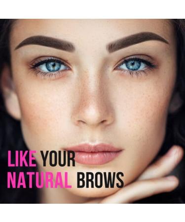 iMethod Eyebrow Stamp & Stencil Kit - Long-lasting Brown Eyebrow Shaping Tool - Buy Online on GoSupps.com
