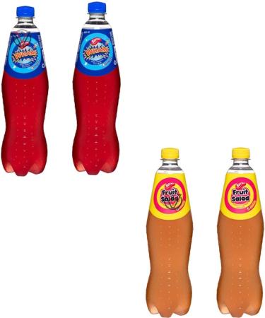 Barratt Fruit Salad Wham Fizzy Drink 850ml | Pick Any Flavour & Number of Bottles - Buy Online on GoSupps.com