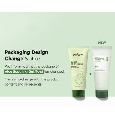 Isntree Aloe Soothing Gel 80% Aloe Vera | 5.07 fl oz (150 ml) - Hydrating Skin Relief - Buy Online on GoSupps.com