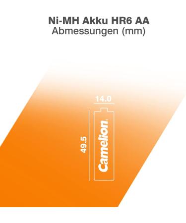 Pack de 4 Batteries Rechargeables 1.2V LR6/AA Ni-Mh Accu 2700 mAh - Performance Durable pour tous vos appareils - Buy Online on GoSupps.com