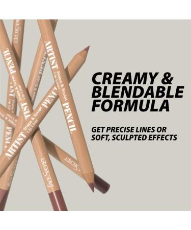 Coffret de 6 crayons l vres - Crayon contour des l vres mat nude rouge l vres waterproof longue tenue crayon contour des l vres anti-bavures (# 03) - Buy Online on GoSupps.com