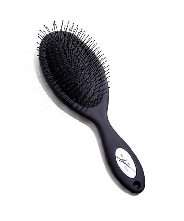 Detangling Brush Safe for Hair Extensions by The Hair Shop  909 Ergonomic Detangler Brush for Dry or Wet Hair  Combs  Glides Thru Natural  Curly  For Men & Women