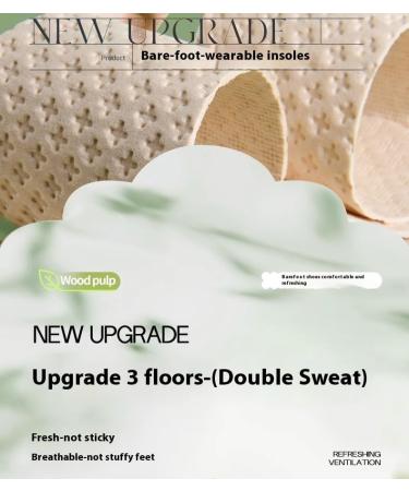 MAOZHIYAN 12 Pairs Shoe Insoles - Ultra Absorbent & Durable 3-Layer Shoe Inserts for Men & Women - Disposable Wood Pulp Inner Soles - Buy Online on GoSupps.com